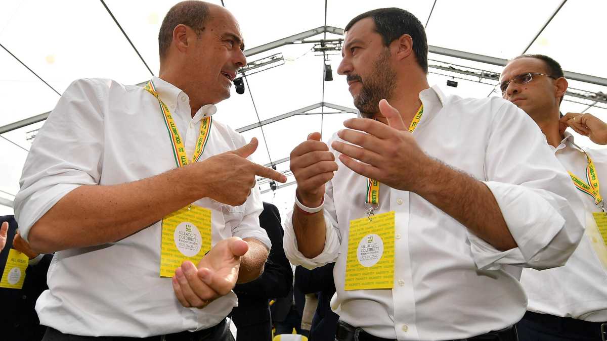 Immagine di Nardella e Bonaccini: Salvini usa i dirigenti dem per spaccare il Pd di Zingaretti