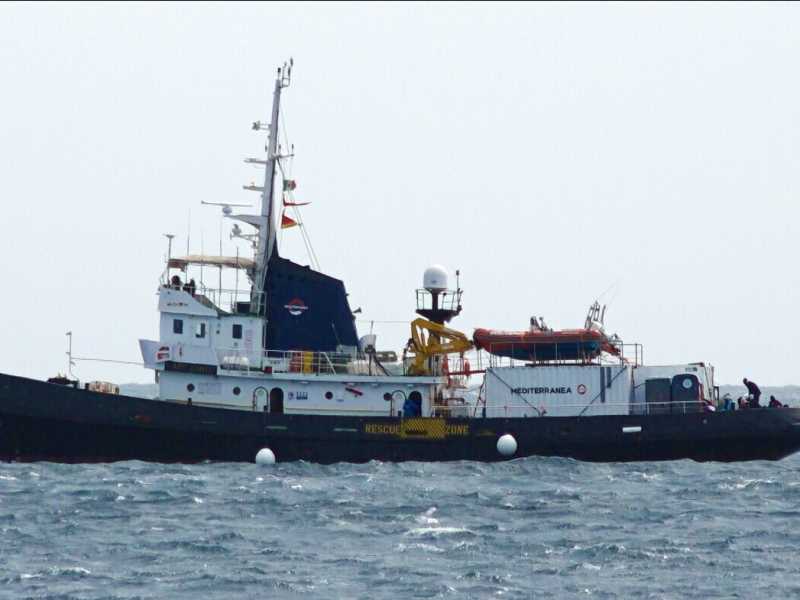  Nave Mare Jonio (foto LaPresse)
