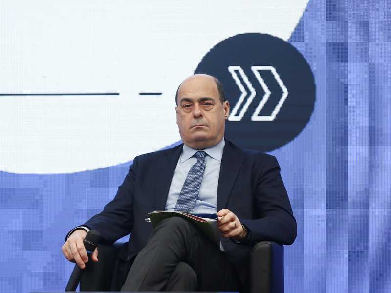 Il segretario del Pd e presidente della regione Lazio, Nicola Zingaretti (LaPresse)