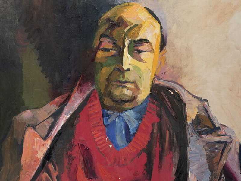 Renato Guttuso, ritratto di Pablo Neruda