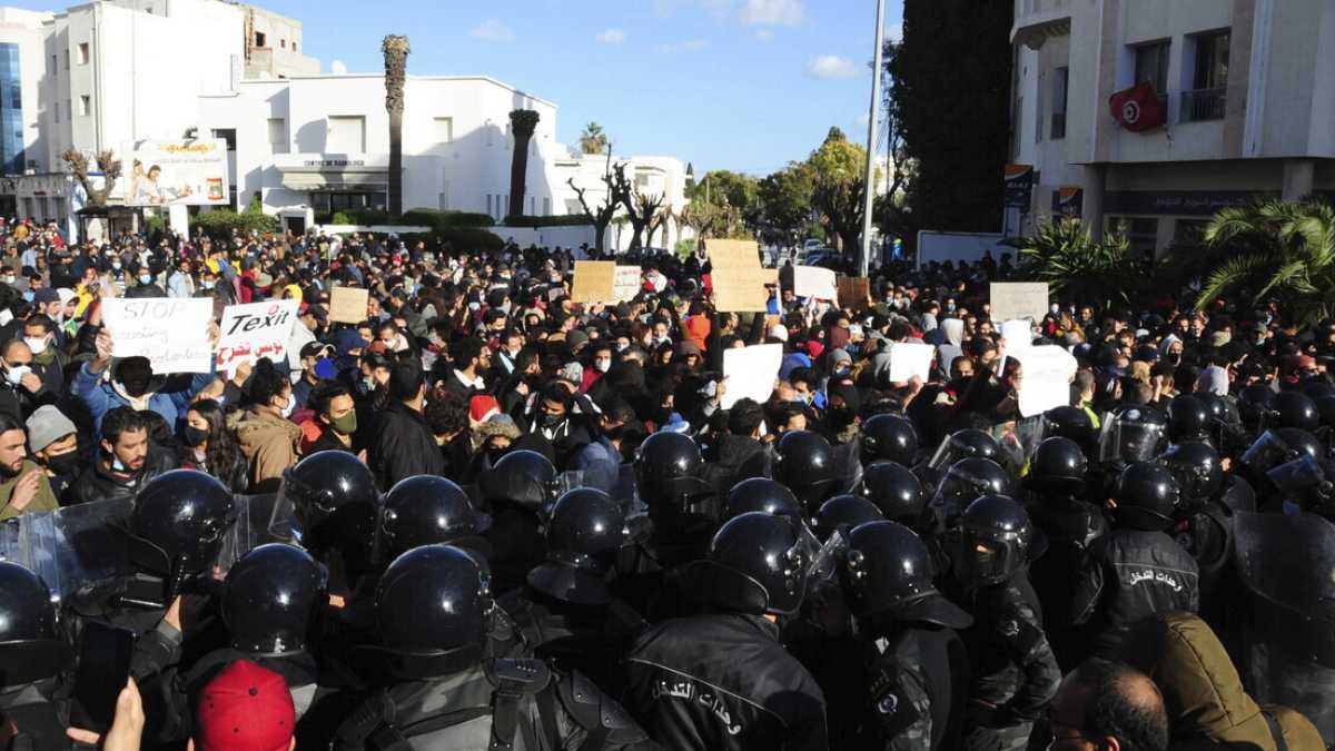Immagine di Un appello contro la repressione in Tunisia