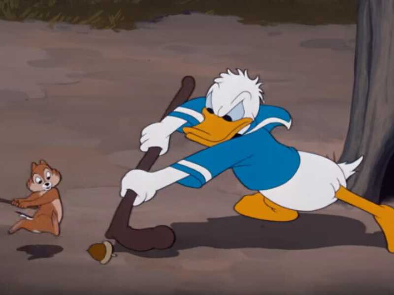 Da <em>Provviste per l'inverno</em> (1949), cortometraggio Disney