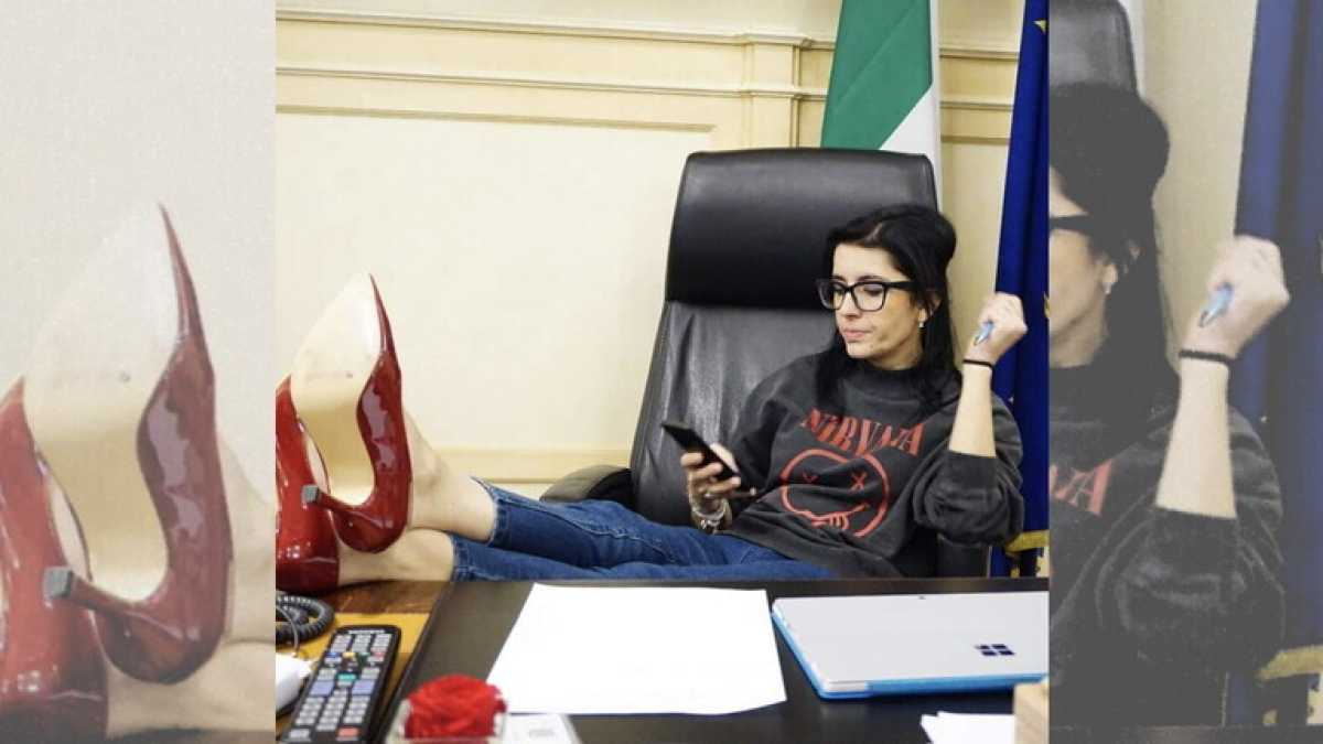Immagine di L'8 marzo (social) della ministra Dadone