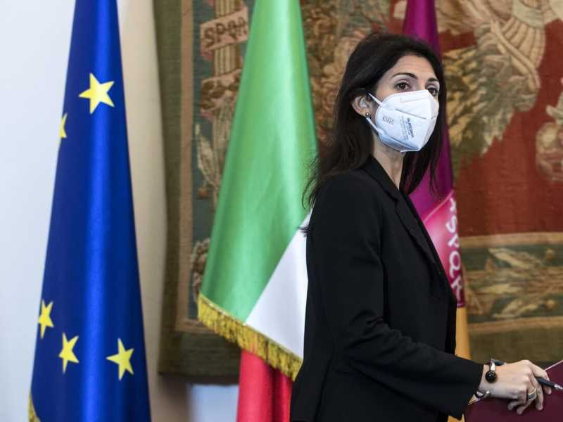 Virginia Raggi (foto Ansa)