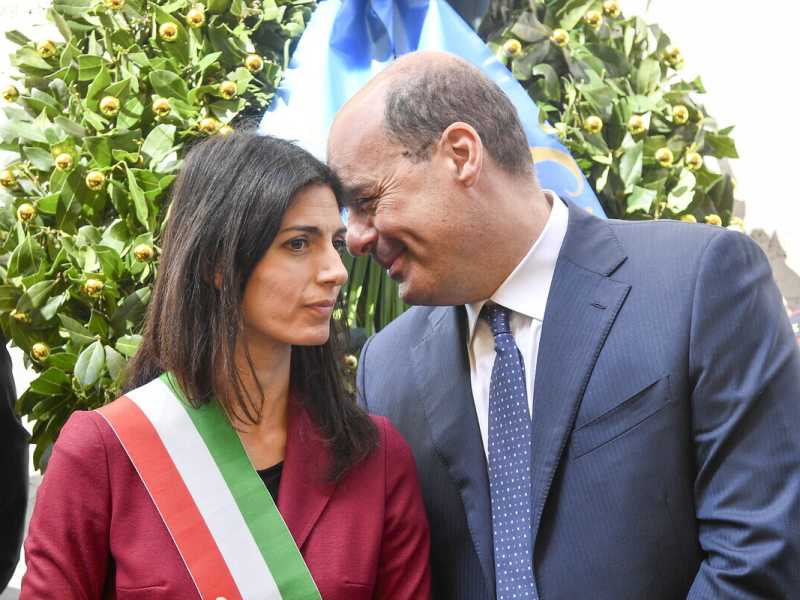 Messaggio al Pd: Zinga porta il M5s in giunta