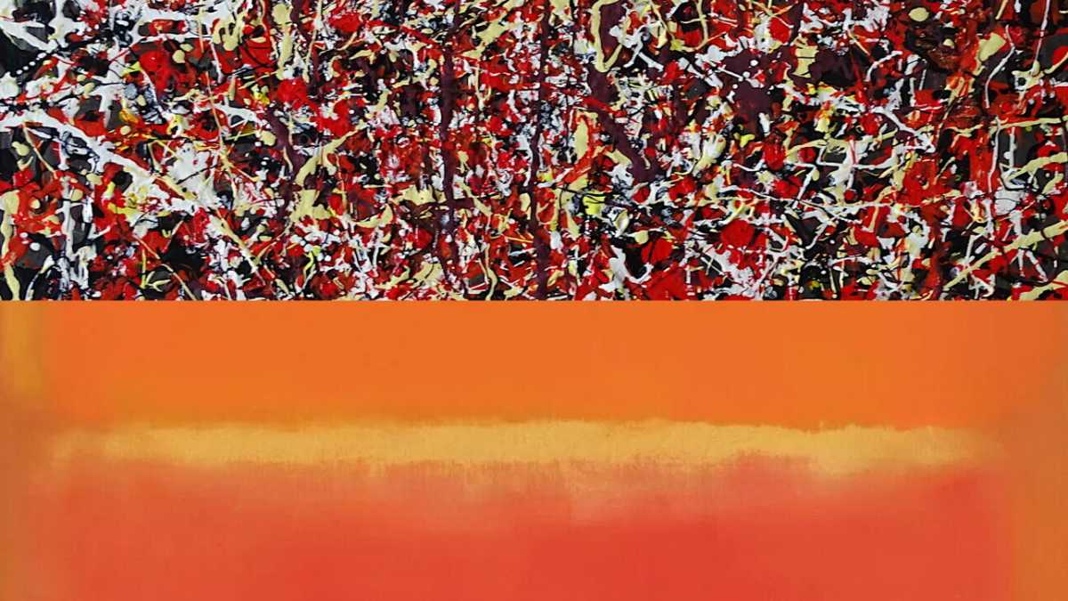 Immagine di Pollock e Rothko, gli opposti che per contrapporsi si devono somigliare