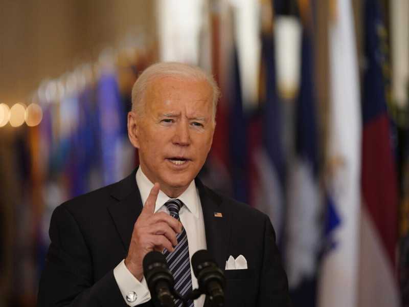 Joe Biden, presidente degli Stati Uniti che per la prima volta dal 2005 daranno il maggior contributo alla crescita economica mondiale, soppiantando la Cina (Ansa)<br />