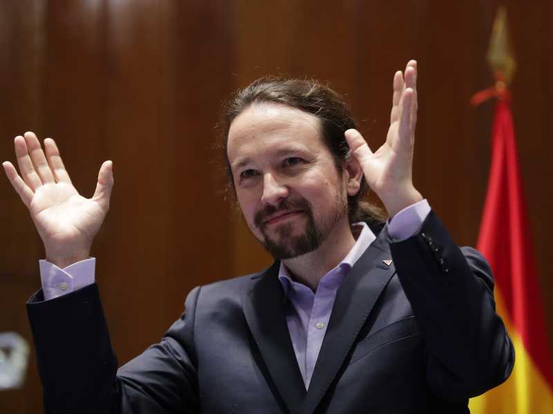 Pablo Iglesias (foto Ap)