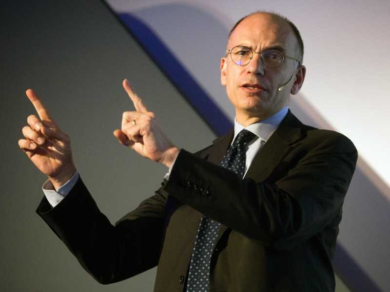 Enrico Letta &egrave; stato eletto domenica scorsa nuovo segretario del Pd, succede al dimissionario Zingaretti (Ansa)