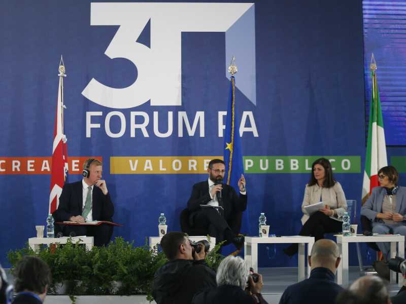 (Lapresse, Forum Pubblica Amministrazione alla Nuvola, Roma 2019)