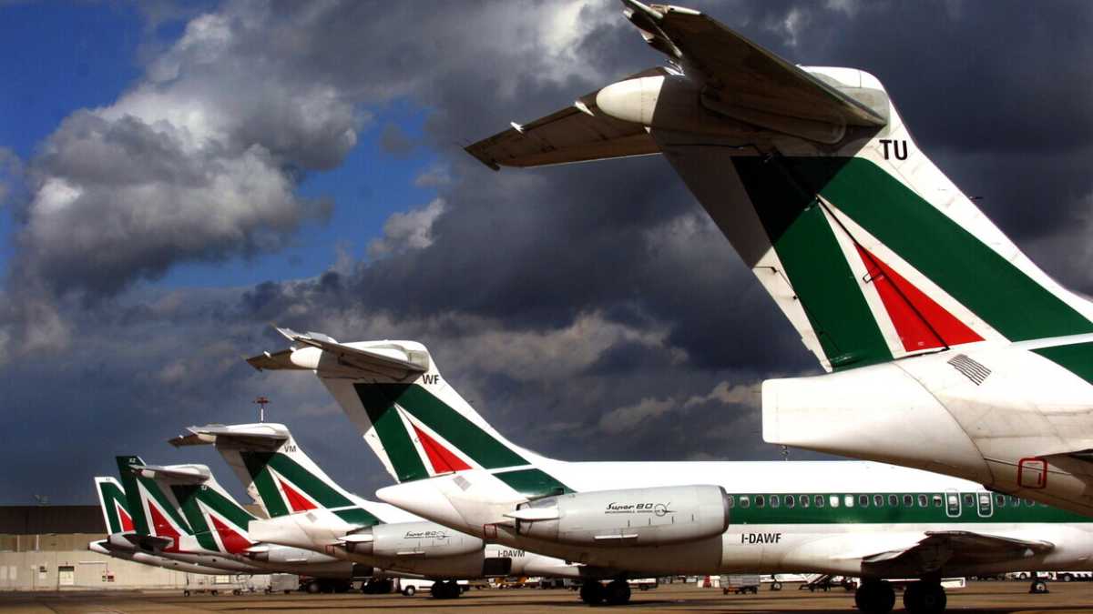 Immagine di Un'Alitalia leggera, anzi leggerissima