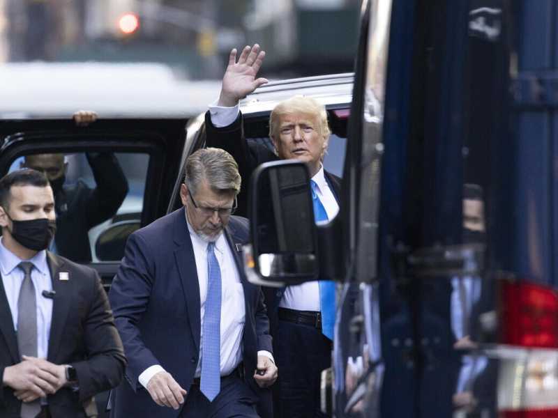 Trump comincia a sparire