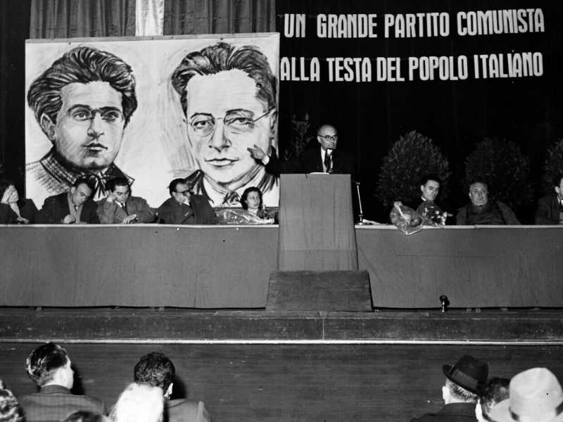 Congresso del Partico comunista, una foto dall'archivio LaPresse