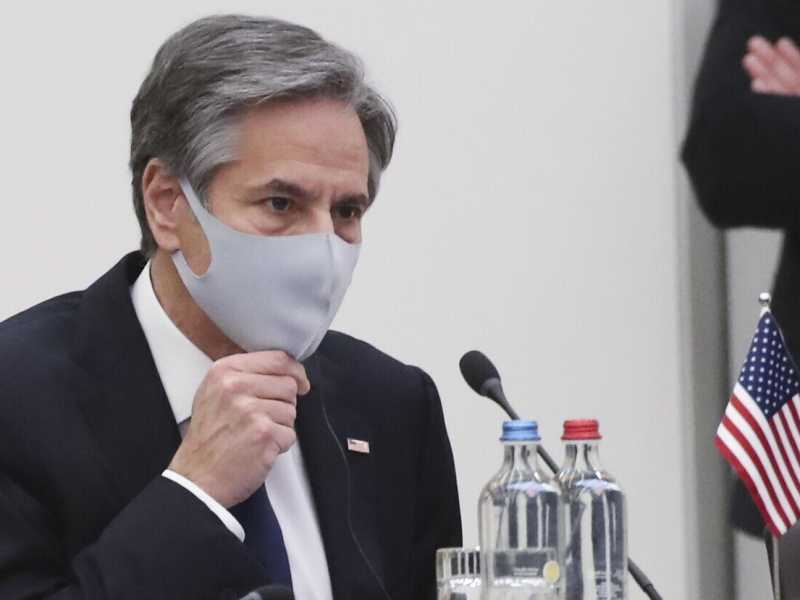 Il Segretario di stato americano Anthony Blinken (foto EPA)