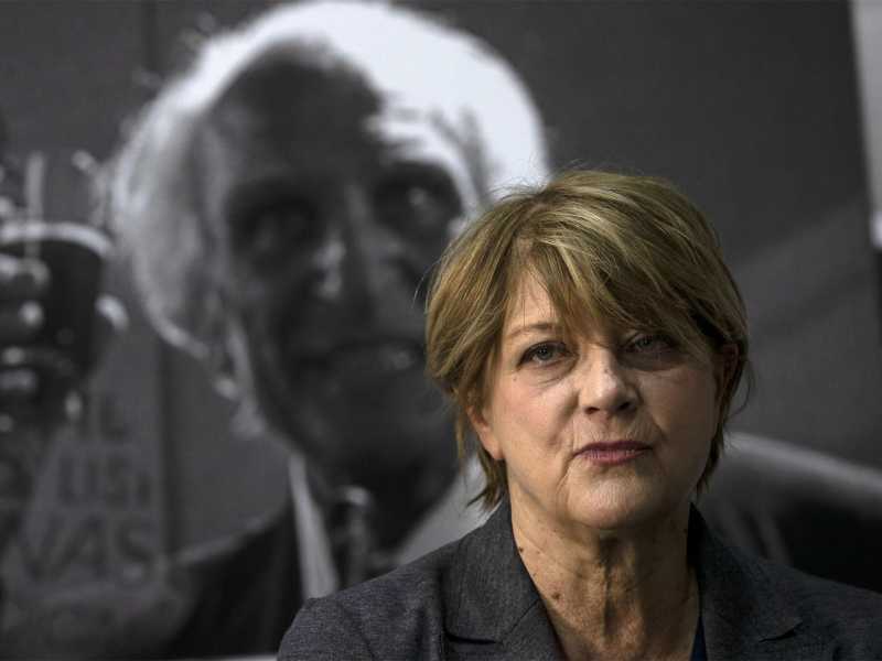Rita Bernardini in occasione del VIII Congresso Italiano del Partito Radicale nel 2019 (Ansa)&nbsp;<br />