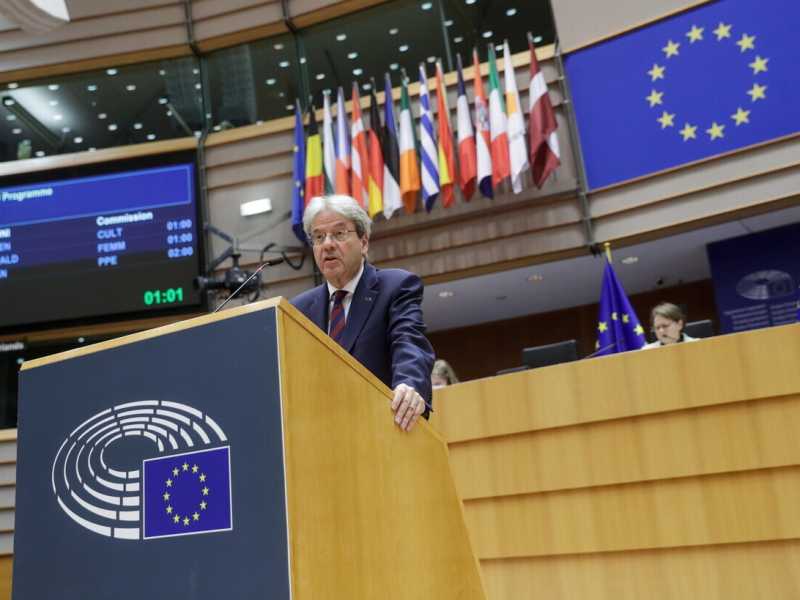 Paolo Gentiloni, commissario europeo per gli Affari economici e monetari (Ansa) <br />