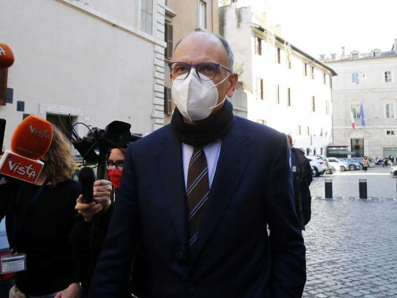 Enrico Letta (foto LaPresse) 