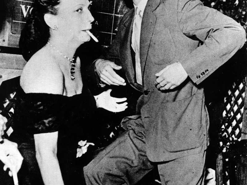  Cesare Pavese e Maria Bellonci allo Strega 1950 (LaPresse)