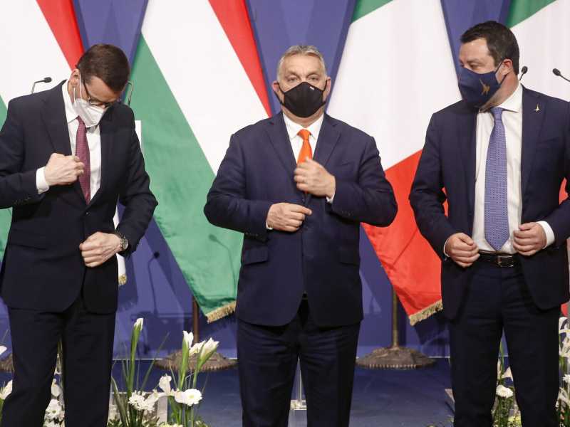 Salvini a Budapest, e il primo strappo rispetto all'agenda Draghi