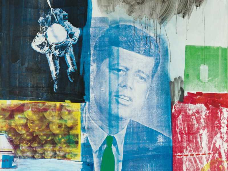 Robert Rauschenberg, Retroactive I, 1963
