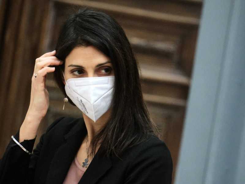 La sindaca di Roma Virginia Raggi, grillina, eletta a giugno 2016 (LaPresse)