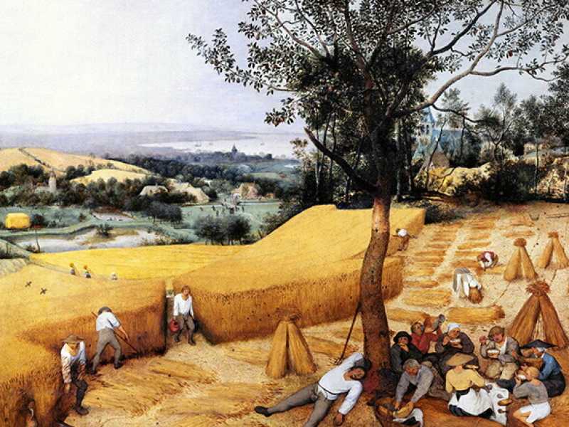 Pieter Bruegel il Vecchio, I raccoglitori&nbsp;<br />