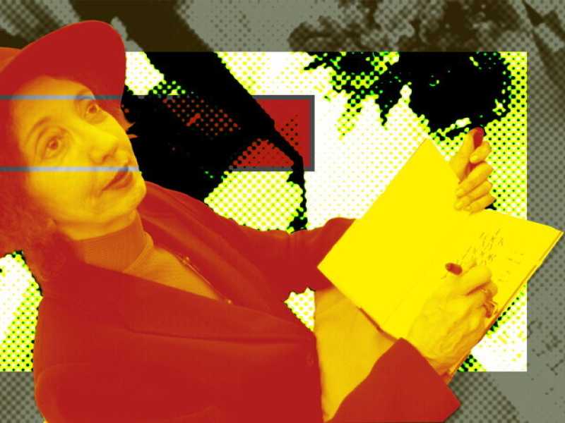 "Oates esprime un giudizio sul perch&eacute; si compie un atto rivoluzionario come quello letterario" (Grafica di Enrico Cicchetti)&nbsp;<br />