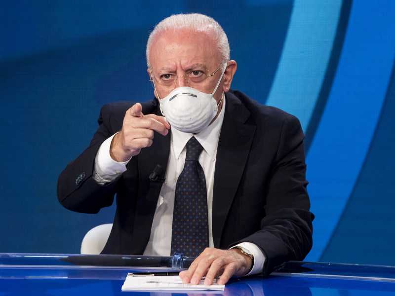 Vincenzo De Luca, presidente della regione Campania (LaPresse)