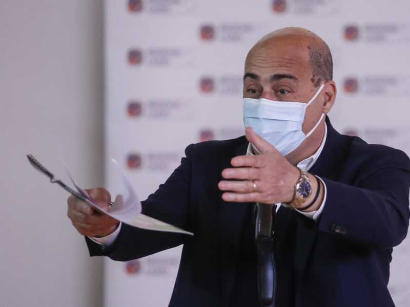 Nicola Zingaretti, presidente della regione Lazio (Ansa)