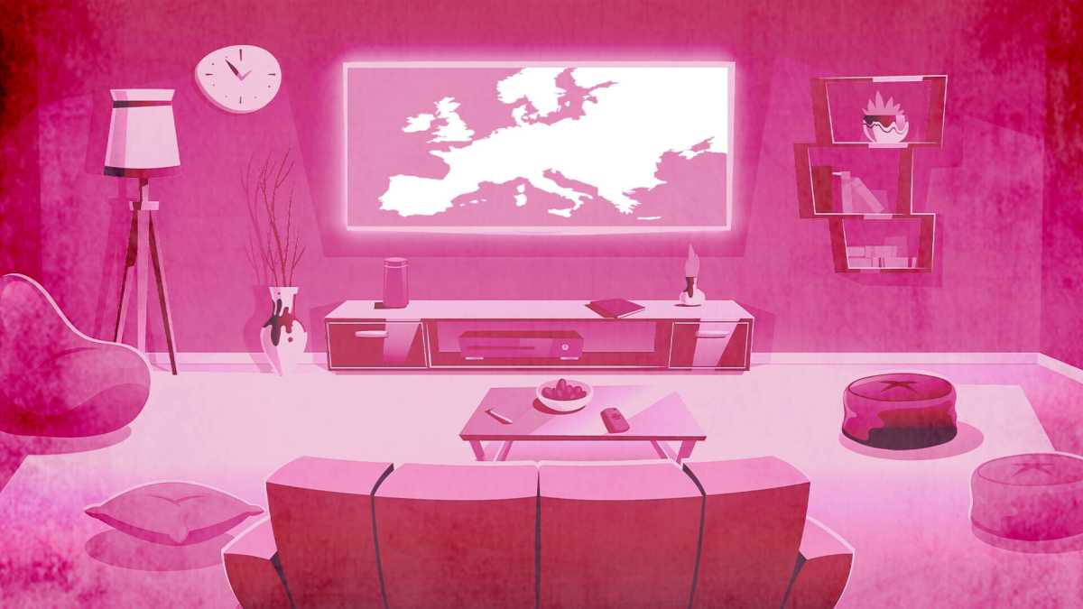 Immagine di Sul divano (no, non quello) a guardare la tv dell’Europa