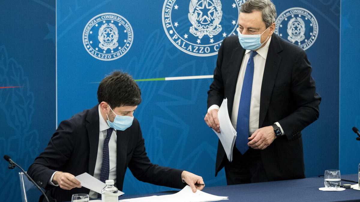 Immagine di Riaperture dal 26 aprile, il "rischio ragionato" di Draghi manda ko i rossogialli