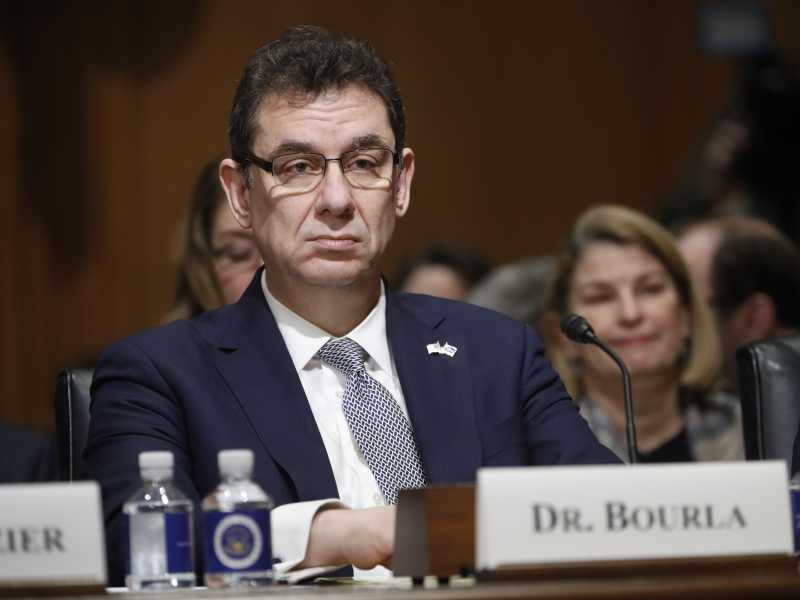 Albert Bourla, ceo di Pfizer (foto Ap)