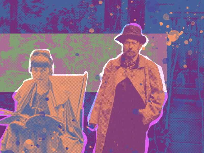 Anton Cechov e Katherine Mansfield, scrittori cresciuti in mezzo a una natura mai addomesticata dall&rsquo;occidente (grafica di Enrico Cicchetti)&nbsp;<br />