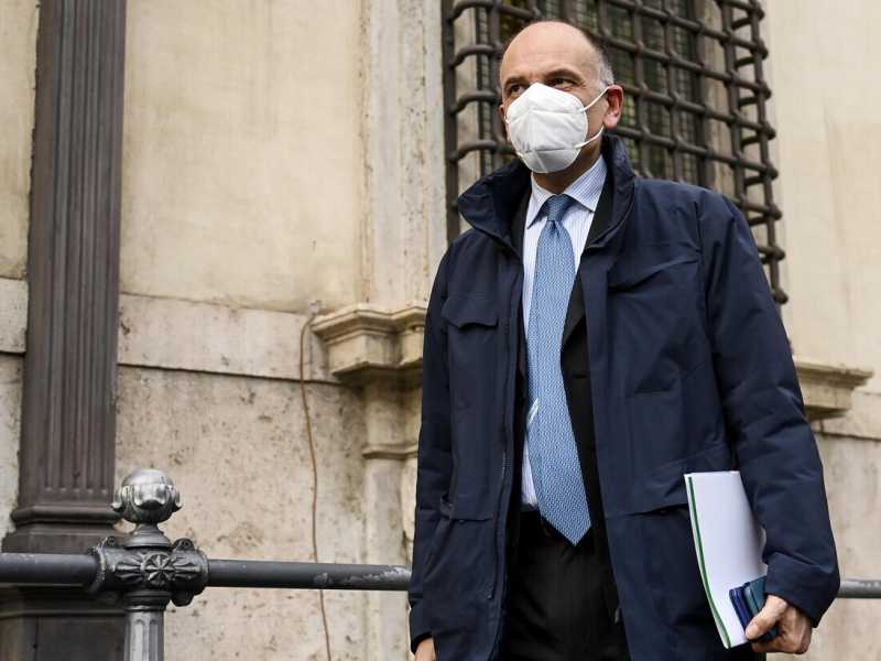 Enrico Letta (foto Ansa)