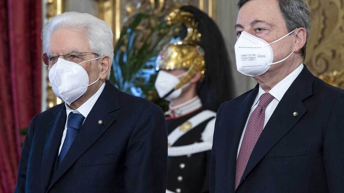 Immagine di Il ponte (telefonico) Draghi-Mattarella. Presidenti e confidenti