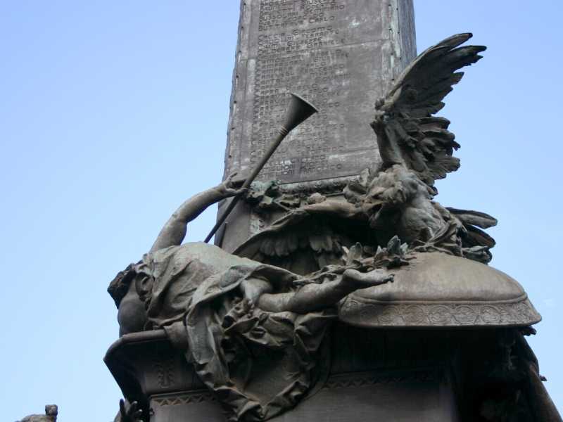 Il monumento alle cinque giornate di Giuseppe Grandi (Wikipedia)&nbsp;