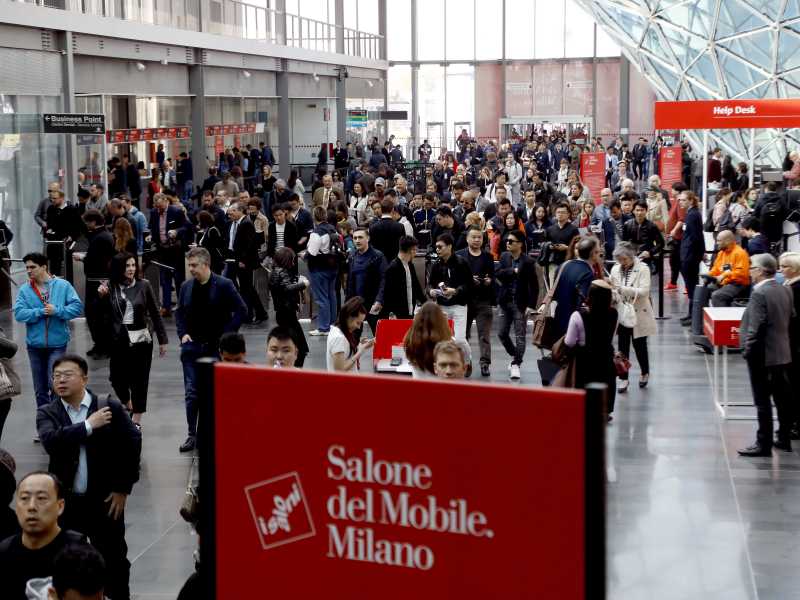 Il Salone del Mobile del 2019 (LaPresse)