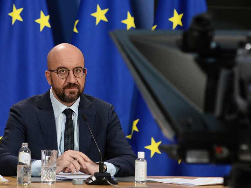Charles Michel, il presidente del Consiglio europeo (Ansa)