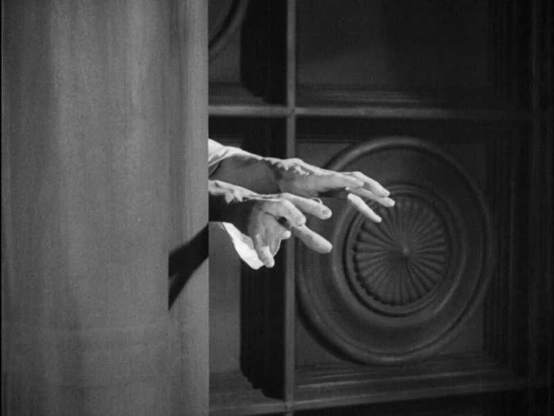 Una scena di "Le mani dell'altro" (Orlac's H&auml;nde), film del 1924 diretto da Robert Wiene&nbsp;<br />