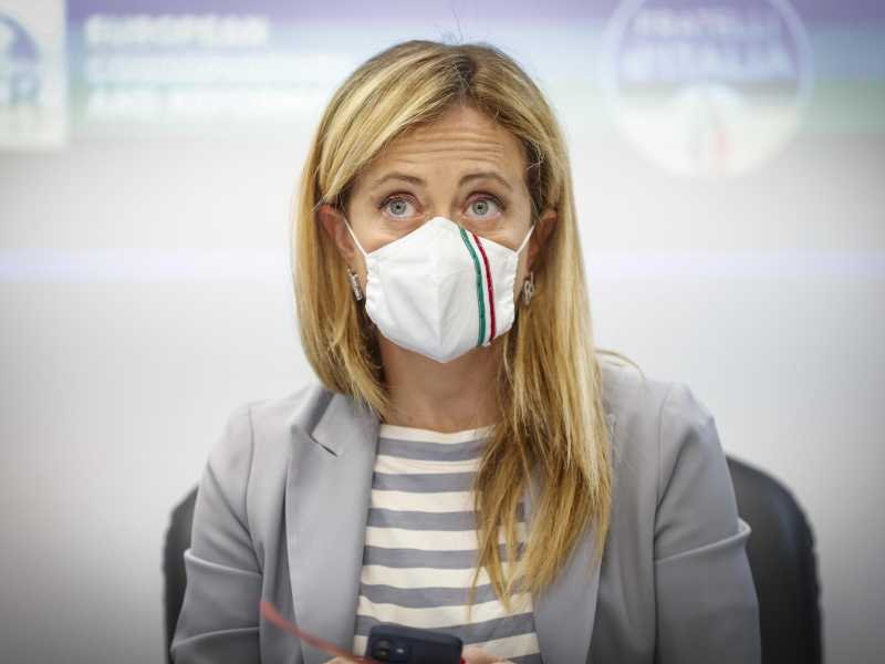 Giorgia Meloni (foto Ansa)