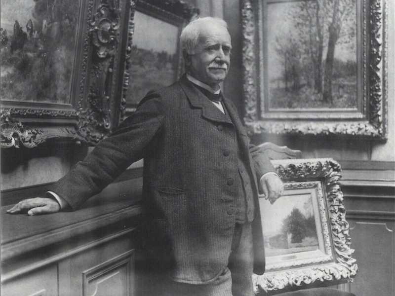 Paul Durand-Ruel (1831-1921), considerato il primo gallerista. Foto di Dornac, 1910 circa. Archivi Durand-Ruel&nbsp;<br />