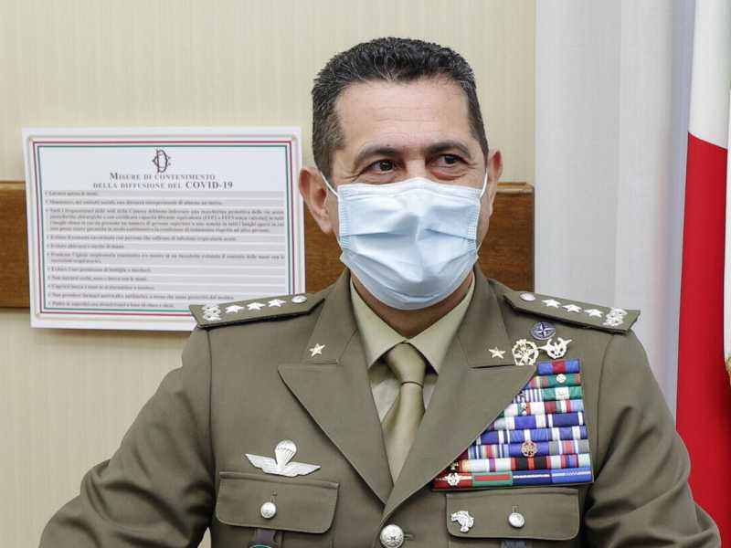 Il commissario straordinario all'emergenza Covid, il generale Francesco Paolo Figliuolo (Ansa)