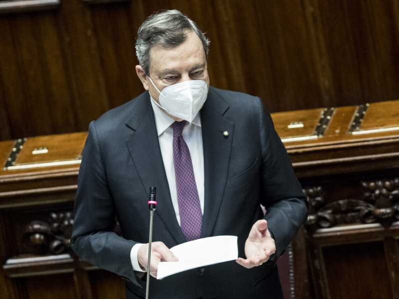Il premier Mario Draghi (LaPresse)