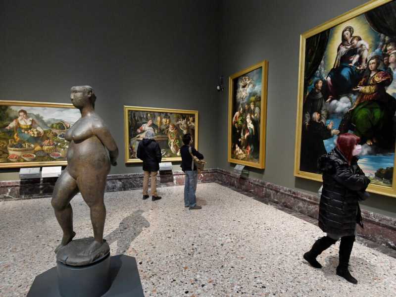 La Pinacoteca di Brera a Milano (Ansa)