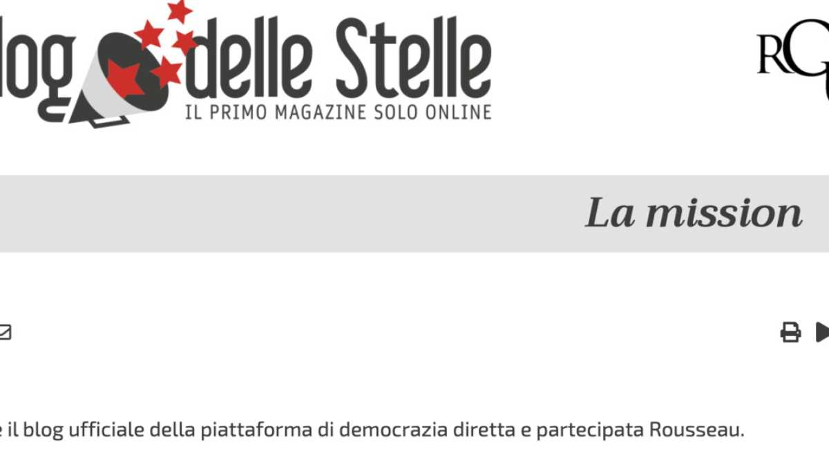 Immagine di Il Blog delle Stelle cambia mission: via i riferimenti al M5s. La fine di un'epoca