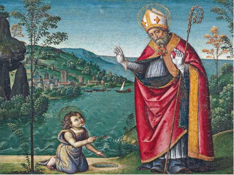 Sant'Agostino (Pinturicchio, 1496)<br /> 