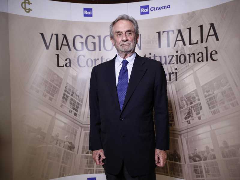 Giancarlo Coraggio, presidente della Corte costituzionale (Ansa)&nbsp;