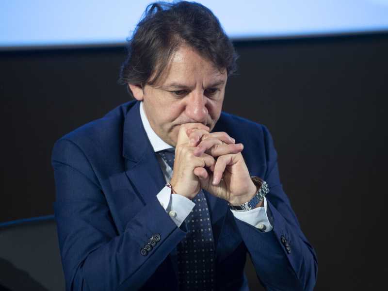 Il presidente dell'Inps Pasquale Tridico (Ansa)