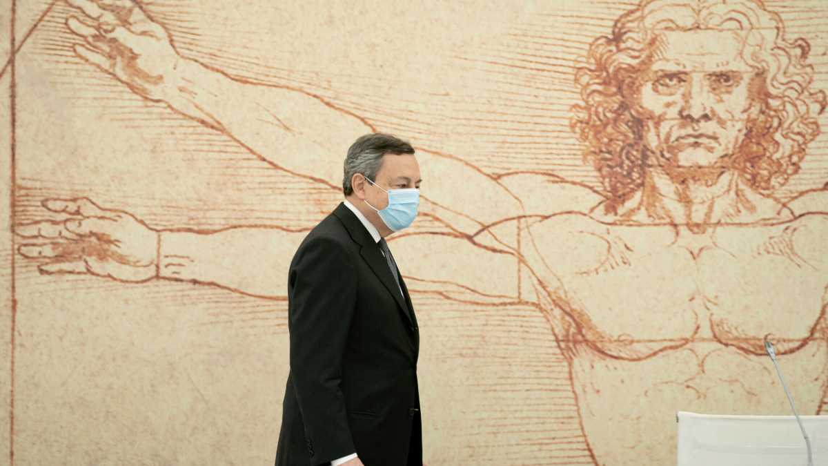 Immagine di The young Draghi. Il premier prepara un discorso manifesto per le nuove generazioni