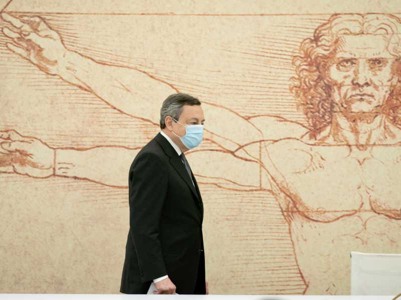 The young Draghi. Il premier prepara un discorso manifesto per le nuove generazioni